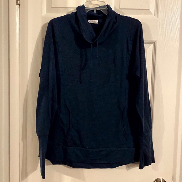 Carve Designs Navy Blue Women's Hoodie - Picture 1 of 6